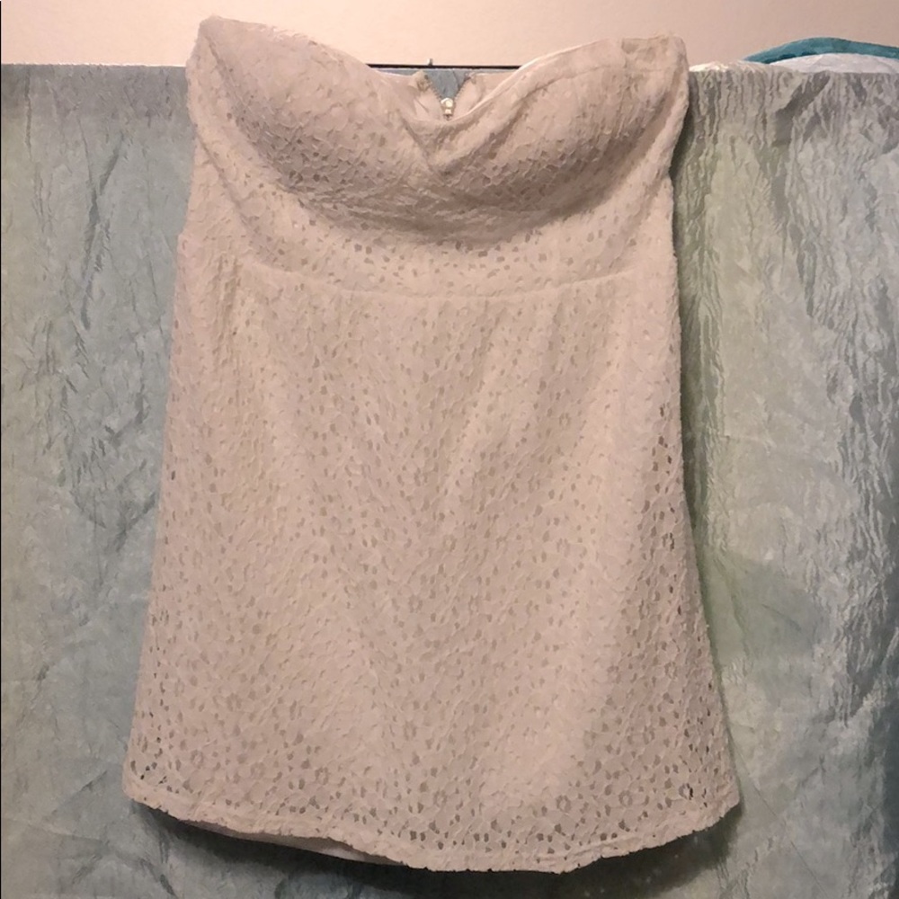 Strapless baby doll top/ dress